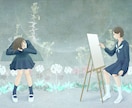 夢の世界にいるかのような一枚絵お描きします 装画やサイトに幻想的で耽美なイラストをお使いください。 イメージ7