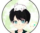 ＳＮＳのアイコンイラスト描きます 等身大、デフォのイラストどちらとも描けます！！ イメージ1