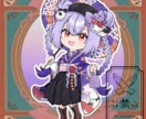 量産ちびキャラ【大正ロマン 袴】を描きます Vtuber / Vライバーさんに大人気の量産シリーズです！ イメージ5