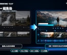 AI生成動画を広告・SNS向けに編集します BGM・SE・テロップを加えて完成動画に仕上げます イメージ4