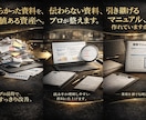 業務マニュアルをわかりやすく作成します 口頭説明やメモから、引き継ぎできる手順書に イメージ1