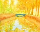 透明水彩でほっこり優しい風景を描きます やわらかな水彩で描く、心に残る風景画 イメージ9