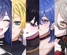 等身キャラのバストアップ描きます あなたのオリジナルキャラクター高クオリティでお届け致します。 イメージ1