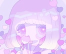 SNSアイコンをお描きいたします ゆめかわいいぴんくりぼんおんなのこ イメージ6