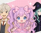 イラレ発！魅力のキャラクターを制作します イラストであなたの世界観を形に！ イメージ2