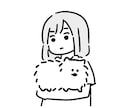 シンプルでゆるかわなイラスト描きます 人物も動物も可愛くまるくなります イメージ4