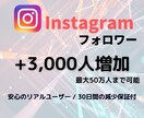 インスタ★鬼拡散でフォロワー+3000人増加します 安心の保証付☆＋3,000人 1,500円☆でご提供中！！ イメージ1