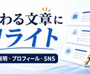 伝わる商品説明やプロフィールに整えます 読みにくい文章を自然で分かりやすく整えます イメージ1