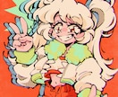 アイコン、グッズ等、ポップな人物イラスト描きます アイコン、ヘッダー、グッズ、動画用、趣味・鑑賞用等など！ イメージ9