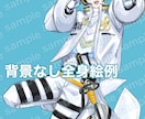 簡易サムネイル、立ち絵かきます 初心者受付ですので8月上旬までの値下げ受付です！ イメージ4