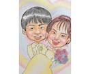 還暦祝いなどプレゼントに喜ばれる似顔絵作成します 記念日、お祝いなどに記憶に残る似顔絵作成いたします イメージ2