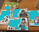 プレゼントに添えるカードの作成をます カードやお手紙など、依頼者様のイメージに合わせて。 イメージ1