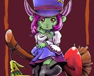皆様の考えた絵を描きます オリジナルのイラスト、キャラクターを描かせて頂きます！ イメージ5