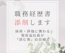 採用に携わる現役会社員が職務経歴書を添削します 今も採用・評価に携わる会社員が、あなたの経験を棚卸しします イメージ1