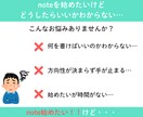 収益化できるnoteを丸ごと構築代行します noteで何を書くか迷う時間、もう終わりにしませんか？ イメージ2