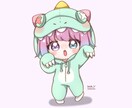 ふわふわゆるいイラスト描きます あなたのかわいいをイラストにします♪ イメージ1