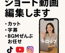 1分以内！SNS動画をテンポよく編集します スマホ動画をそのままプロっぽく！伝わる＆魅せる縦動画を作成 イメージ1