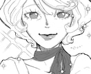 最短２日！少女漫画風イラストを描きます 物語を感じる、華やかで繊細な、漫画風の女の子を描きます。 イメージ3