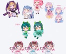 最短納品▶ちまっとして可愛いSDイラスト制作します Twitter(X)、配信、ブログ等にどうぞ！ イメージ3