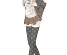 商用利用可SNS、背景、配信のイラストを描きます そのキャラにしか出せない雰囲気を引き出します。 イメージ7