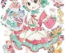 商用可！透明水彩で豪華！華やかな1枚を作成します 鑑賞用/小説等の表紙や挿絵/配信サムネ/グッズ/HPなど イメージ6