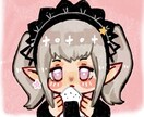可愛くてサクッと仕上がる一枚、描きます SNS用の超かわいい小さなアイコン、すぐに仕上げます！ イメージ4