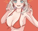 可愛い女の子のイラスト描きます アニメ塗りでオリキャラや推しキャラの顔だけでも描きます！ イメージ3