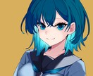 sns用オリジナルイラストをお描きします SNSのアイコンやヘッダー、オリジナルキャラクターで統一感を イメージ2
