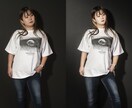 人物写真の肌修正・美肌レタッチを自然にします ニキビ・シミ・クマ・シワなどを自然な美肌・肌修正に対応します イメージ4