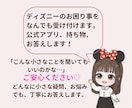 ディズニーランド・シーのお悩みを何でも受け付けます 初心者さんでも安心！小さな疑問を丁寧にお聞きして解決します イメージ2