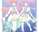 最短3日！ほんわかかわいい女の子のイラスト描きます SNSやYoutubeなどに！アイコンやヘッダー、立ち絵も！ イメージ1