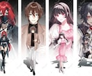残り3名！最短３日でキャラクター立ち絵制作します キービジュアル、TRPG、キャラデザ、ゲームや動画など イメージ4