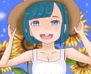 SNSアイコン等のイラスト作成をします あなたの「らしさ」を大切に、やさしくて親しみやすい♪ イメージ1