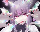 美麗なオリジナルイラストを描きます あなたのイメージするオリジナルキャラを壁紙やアイコンに！！ イメージ8