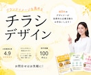 原稿がなくてもOK効果的なチラシデザインします プロデザイナーが洗練されたデザインと構成で企業価値を高めます イメージ1