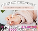 5記事分上位表示狙う！現役SEOプロが執筆します 質は落とさず外注費を抑えたい方・サイトの専門性を高めたい人へ イメージ1