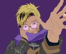 配信等で使えるデジタルイラストを制作します サムネ、グッズイラスト、イラスト イメージ3