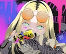 MV・Vtuber・SNS向けイラストを描きます 強い色彩表現で記憶に残る女の子イラストを制作します イメージ8