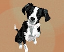 ペット・愛犬のイラスト作成します 個性的なテイストで、ペットのイラストをお描きします イメージ2