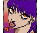 ポップなアイコン用イラストを制作致します ご依頼いただいてから2時間以内にイラストを描きあげます。 イメージ1