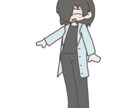 キャラデザの相談から！デフォルメ立ち絵制作をします ノベルゲーム風画像を作ります。実際のゲームの利用などにも！ イメージ9