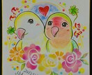 似顔絵ランキング上位、最短、翌日発送！！します 愛情こもった素敵なメッセージも一緒に考えます イメージ8