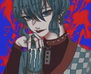 かっこいいイラスト描きます 歌ってみたイラスト、SNS用イラスト、キャス用イラストなど イメージ1