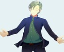 イラスト制作します Live2Dイラストの制作も可能です。お気軽にご相談ください イメージ3