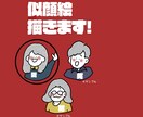 ゆるいニュアンス似顔絵をお描きします ⭐︎SNSやブログ、アイコンなどに似顔絵を使用したい方へ⭐︎ イメージ1