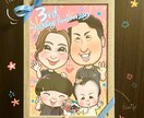 誕生日や節目のお祝いにデジタル似顔絵作成します 画像データだから友達や家族でシェアも◎使い方色々♪ イメージ5