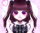 かわいい！アイコンイラストお描きします 地雷系原宿系の女の子が得意です！ イメージ2
