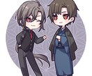 ゆるかわなミニキャラ作成いたします アイコン、ブログ、SNS、スタンプ、絵本のカットetc... イメージ6