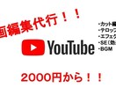 動画のテロップ、効果音、エフェクト入れます 専門学校で学んだ技術を使って編集します！ イメージ1