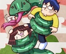 イラスト制作します のんきな雰囲気のイラストを描きます。 イメージ6